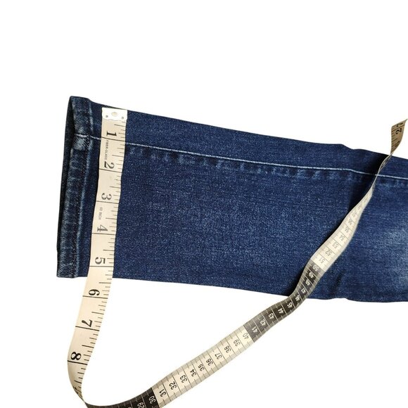 Buckle Black Womens 33x32 Fit no 53 Skinny Jeans Blue Dark Wash Denim Pockets - Picture 16 of 16